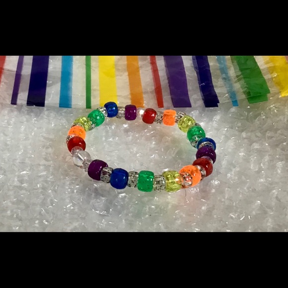 🌈PRIDE🌈unisex lanyard, bracelet, keychain 🌈 - Picture 4 of 14